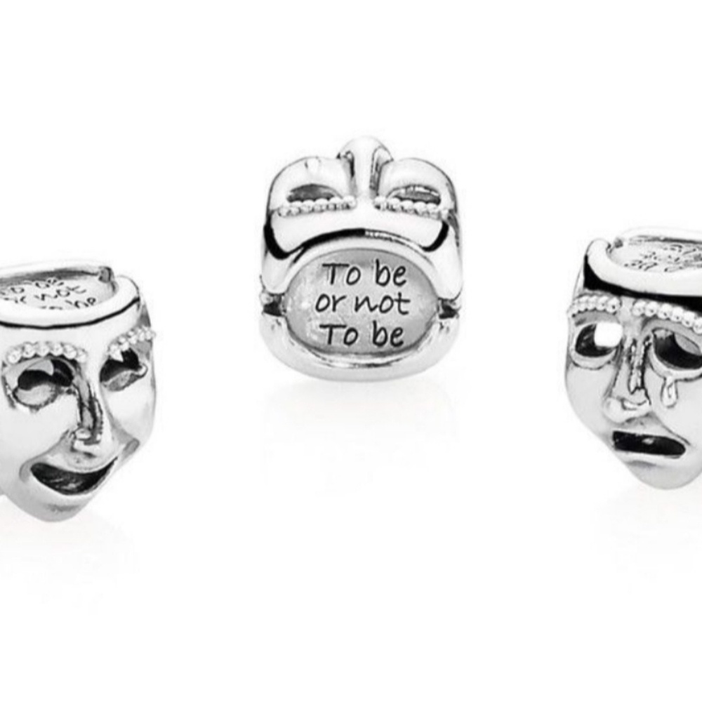 Authentic Pandora "Theater Mask" Charm